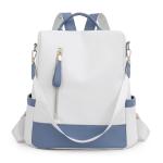 Double Shoulder Bag - Fashionable Korean-style Trendy Oxford Fabric Canvas Women's Backpack for Travel and Carrying Books