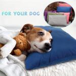 Kigley 12 Pack Mini Pillows for Daycare 9.1 x 13.8'' Small Travel Pillow Bulk Soft Breathable Cotton Pillow for Nap Travel Pet Neck Lumbar Purse Insert (Dark Color)