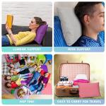 Kigley 12 Pack Mini Pillows for Daycare 9.1 x 13.8'' Small Travel Pillow Bulk Soft Breathable Cotton Pillow for Nap Travel Pet Neck Lumbar Purse Insert (Dark Color)