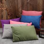 Kigley 12 Pack Mini Pillows for Daycare 9.1 x 13.8'' Small Travel Pillow Bulk Soft Breathable Cotton Pillow for Nap Travel Pet Neck Lumbar Purse Insert (Dark Color)