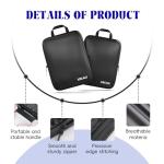XBLGX 6 Set Compression Packing Cubes for Travel, Suitcases and Carry On, Luggage Organizer Bags for Travel Accessories
