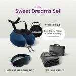 Cabeau Evolution S3 Travel Pillow – Straps to Airplane Seat – Ensures Your Head Won’t Fall Forward – Relax with Plush Memory Foam – Quick-Dry Fabric Keeps You Cool and Dry (Indigo)…