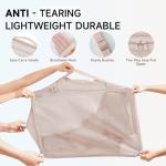 11 Set Packing Cubes for Travel, Gifts for Women Mom Kids, TSA Approved Bags for Makeup, Cosmetic, Toiletry, Suitcase Organizers for Checked Luggage, Cruise Essentials, Airplane Accessories, Beige