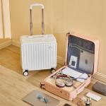 18 inches Travel Luggage Airline Cute Suitcase Password Box Silent Wheel Lightweight Chassis Mounted Universal