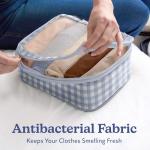 Vandel Space-Saving Compression Packing Cubes for Women, Men, Compressible Carry On Suit Case Organizer Luggage Packing Cubes for Travel Organizer Bags for Luggage and Backpacks, Suitcase Cube