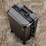 New Fashion Suitcase USB Port Rolling Luggage 28 inch Aluminum Frame Password Lock Travel Suitcase Lightweight Boardable 20 inch