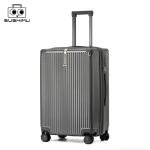 sushimu Suitcase Wide Handle Travel Suitcase Men 20 24 26 Carry-On Luggage Women PC  Trolley Case Can expand capacity