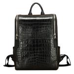 lukanikexima New in 2026 backpack casual fashion large capacity travel backpack men male crocodile bag