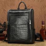 lukanikexima New in 2026 backpack casual fashion large capacity travel backpack men male crocodile bag