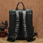 lukanikexima New in 2026 backpack casual fashion large capacity travel backpack men male crocodile bag