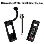 LAFENLIN 2-Pack Gun Case Locks, TSA Approved 3-Digit Heavy Duty Padlocks for Secure Air Travel & Home Storage, Fits Gun, Rifle, Handgun, Shotgun & Pistol Cases, Black