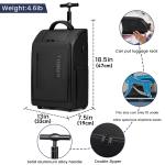 20 Inch Boarding Cabin Luggage Suitcase Rolling Luggage Backpack Women Men Carry on Travel Trolley Case with USB Business Bags