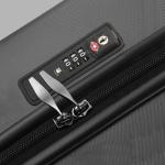 Ech.Apr Travel Locks TSA Approved, 2 Pack Built-in Combination Luggage Replacement Locks, 3-Digit Code TSA Suitcase Lock for Backpack, Baggage, Travel Bags Black - JS-507B