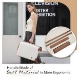 Hulsin Carry on Luggage with Spinner Wheels, 22x14x9 Airline Approved Carry-on Suitcase, Small Hardside Luggage with TSA Lock,Hard Shell Suitcase,Hard Case for Travel (White, 20-Inch)