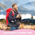 Nenolix 3 in 1 Travel Blanket Pillow Set - 350 GSM Thick Travel Blanket Airplane Compact with Bag, Soft Bag with a Pocket, Inflatable Travel Pillow for Camping & Car Trip (Dark Grey)