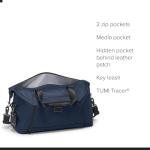 TUMI - Alpha Double Expansion Duffel - Business & Weekend Travel Duffel Bag - Designed for Durability & Functionality - Navy