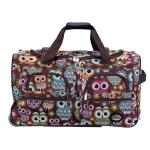 Rockland Rolling Duffel Bag, OWL, 22"