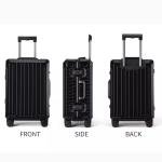 New Style All Aluminum 20"24"28" Inch Travel Suitcase Carry on Luxury Suitcase Metal Trolly Bag Universal Wheels