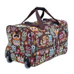 Rockland Rolling Duffel Bag, OWL, 22"