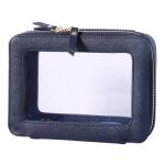 SANHECUN Toiletry bag waterproof cosmetic organizer with handle lagre opening for travelling car organizers(Black)