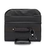 Kipling Spontaneous Softside Spinner Wheel Luggage, Integrated TSA Accepted Lock, Black Noir, Checked-Large,KI4193