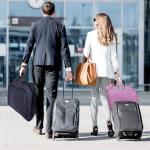 BALEINE 5PK Heavy Duty Garment Bag with Shoe Storage Travel Bag for Dresses, Suit, Coats Travel Essential (43", Pink)