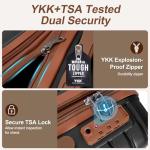 Romswi 30" Expandable Hardside Checked Luggage, Large Checked Suitcase with Dual 360° Spinner Wheels, Up to 20% More Space, Hardshell, YKK Zipper Black