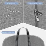 Limoomil Heavy Duty Waterproof Garment Bag for Travel, Tear Resistance Suit Bag for Men Travel for Suits, Tuxedos, Coats, Uniform. Grey, 42 inch…