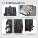 SWICKY 40L Travel Backpack for Men – TSA Friendly Carry-On, 17.3" Laptop Sleeve, Water-Resistant, Quick-Access Phone Pocket, Large Weekender for Travel & Commute