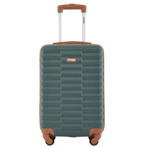 Wrangler 22" Outrider Hardside Carry-On Luggage, Dark Forest