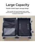 Large Capacity Durable Luggage for Men and Women, Aluminum, Carry-On, Boarding, Travel, New, 20, 24, 26, 28