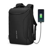 MARK RYDEN Business Backpack for Men, Waterproof High Tech Backpack with Sport Car Shape Design and USB Charging Port, Travel Laptop Backpack Fits 17.3 Inch Notebook