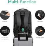 MARK RYDEN Business Backpack for Men, Waterproof High Tech Backpack with Sport Car Shape Design and USB Charging Port, Travel Laptop Backpack Fits 17.3 Inch Notebook