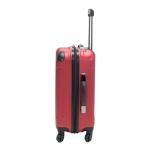 Kenneth Cole REACTION Out of Bounds Lightweight Hardshell 4-Wheel Spinner Luggage, Scarlet Red, 20-Inch Carry On