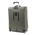 Travelpro Maxlite 5 Softside Expandable Upright 2 Wheel Checked Luggage, Lightweight Suitcase, Men and Women, Slate Green, Checked Medium 26-Inch