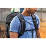 High Sierra Fairlead Convertible Duffel Bag, Lightweight and Durable Weekender Duffel, easily converts into backpack, 64L Capacity, Steel Gray/Mercury/Blue