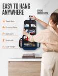 VENTURE 4TH Hanging Travel Toiletry Bag for Women & Men – Large Toiletry Organizer with 18 Compartments, Removable TSA Pouch, Travel Wash Bag for Toiletries, Makeup & Shaving Kit (Navy Blue)