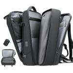 TANGCORLE Vacuum backpack with pump,compression backpack for travel,50l Airback Backpack With Vacuum Seal,Business Back Pack,USB Charging Port bags Water Resistant Travel Backpack for Women & Men