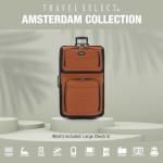 Orange 29-Inch Rolling Luggage