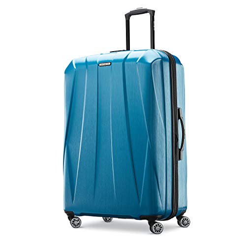 Hard-shell checked luggage