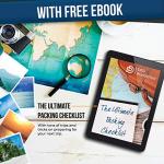 DD D&D Wanderlust D&D Hanging Travel Toiletry Bag for Men and Women – Cosmetics, Makeup and Toiletries Organizer Kit with 10 Compartments, YKK Zippers, XXL Metal Swivel Hook, Water-Resistant Nylon