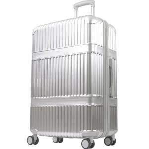 Martha Stewart The Bedford 30 Inch Rolling Luggage, Hardshell Suitcase with Spinner Wheels, Silver