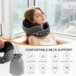 AISLEEP Travel Pillow, Memory Foam Neck Pillow Airplane, Travel Pillows for Airplanes, 360º Ergonomic Design Travel Neck Pillow for Travel, Car Rides, and Home, Ideal for Adults and Kids