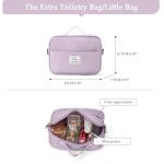Weekender Bags for Women,Personal Item Travel Bag with Shoes Compartment,Overnight Travel Duffel Bag with Toiletry Bag