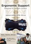 Travel Lumbar Support Pillow for Airplane Comfort