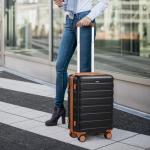 MIUSSE MAX Luggage Sets 3 Piece, 20 Inch Hardshell Carry On Luggage 22x14x9 Airline Approved, Suitcase with TSA Locks & YKK Zippers, Carry On Suitcase with Wheels for Men & Women Travel