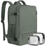 Sinaliy Large Expandable Travel Backpack for Men and Women, 17 Inch Laptop, Waterproof, Casual, College Bookbag, Backpack for Women, as Person Item Flight Approved