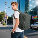 Sinaliy Large Expandable Travel Backpack for Men and Women, 17 Inch Laptop, Waterproof, Casual, College Bookbag, Backpack for Women, as Person Item Flight Approved