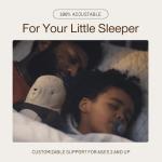 Coop Home Goods Original Toddler Adjustable Pillow, Soft, Breathable, Washable Mini Bed Pillow for Kids with Premium Memory Foam and Zippered Cover, CertiPUR-US/GREENGUARD Gold