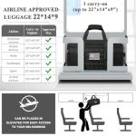 ETRONIK Gym Bags for Men Women, Tactical Duffle Bag Backpack with Shoe Compartment, 3 in 1 Carry on Travel Backpack with Wet Pocket, Weekender Overnight Range Bag for Workout Football Gym, Black